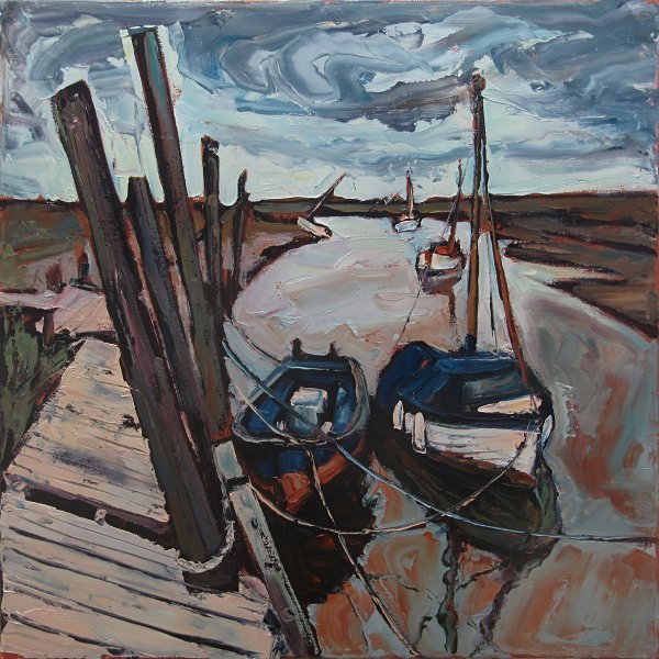 Moored Boats Blakeney