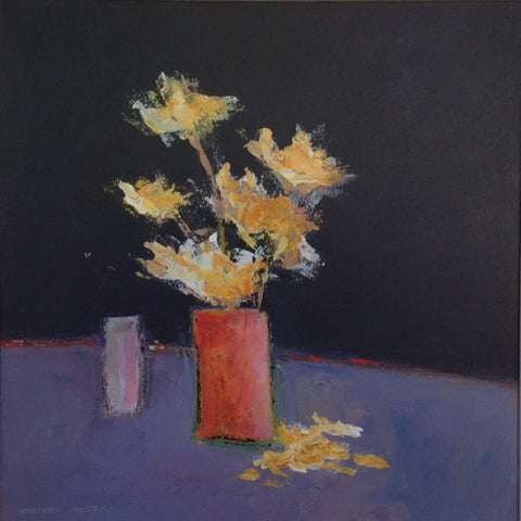 Red Vase