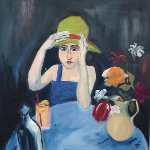 Girl in a Yellow Hat